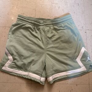 Jordan Women's Mint Green Athletic Shorts